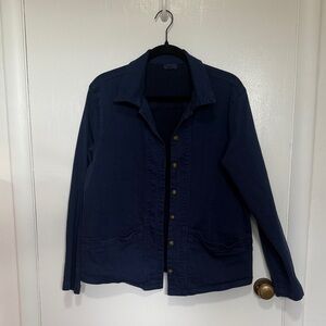 Navy Utility Cargo Jacket